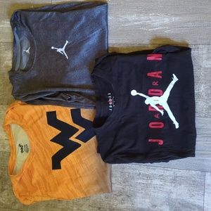Boys Jordan sz large short sleeve shirts one wv